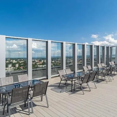 Hanza Tower Lux 5 Pool Jacuzzi Sauna 公寓 什切青
